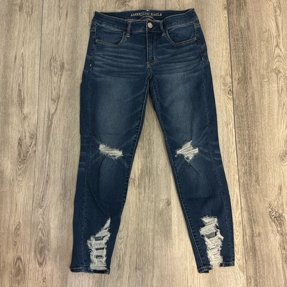 American Eagle Outfitters next level stretch x jegging crop size 8 regular